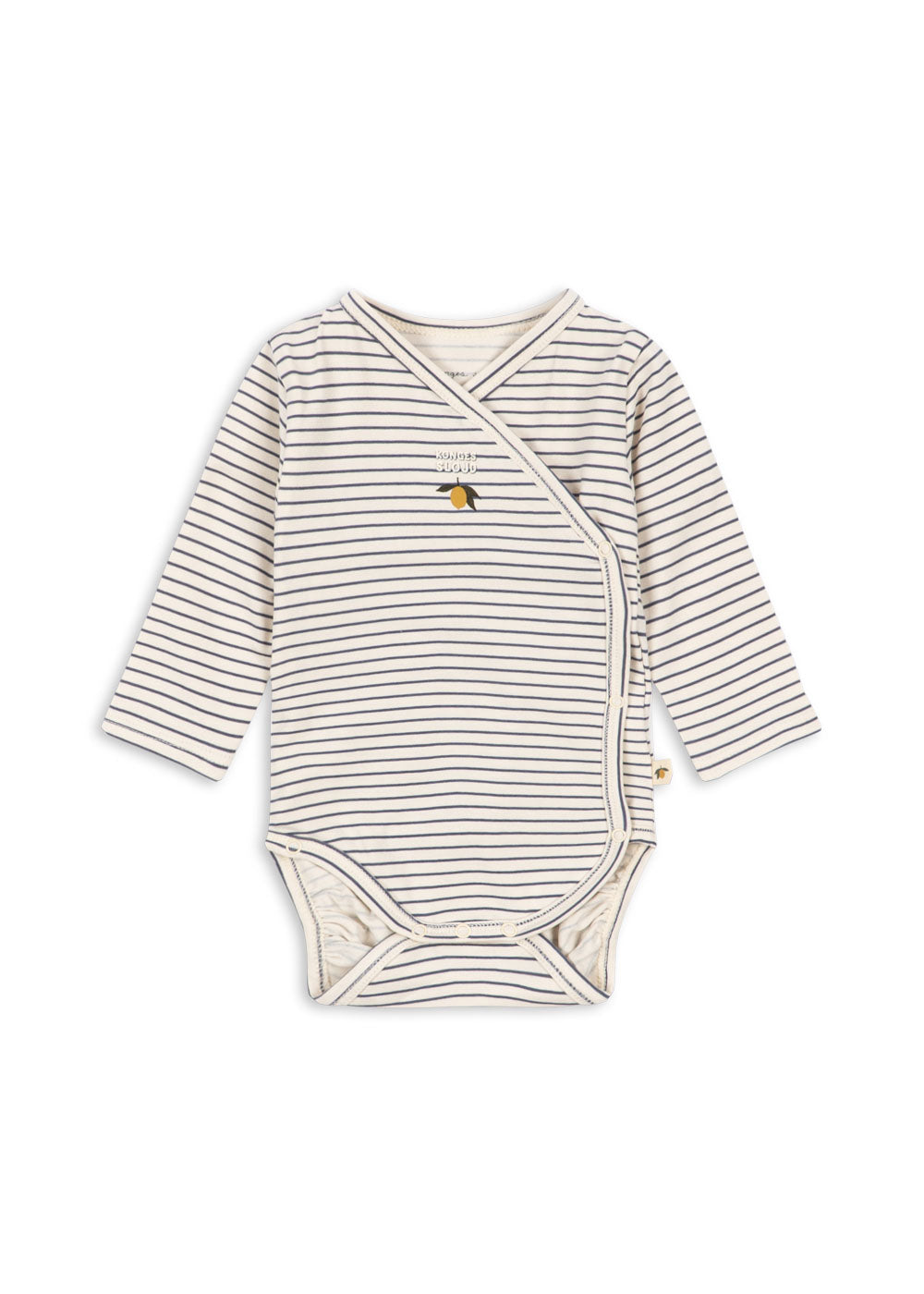 Konges Sløjd NEWBORN BODY LS - STRIPE COMO