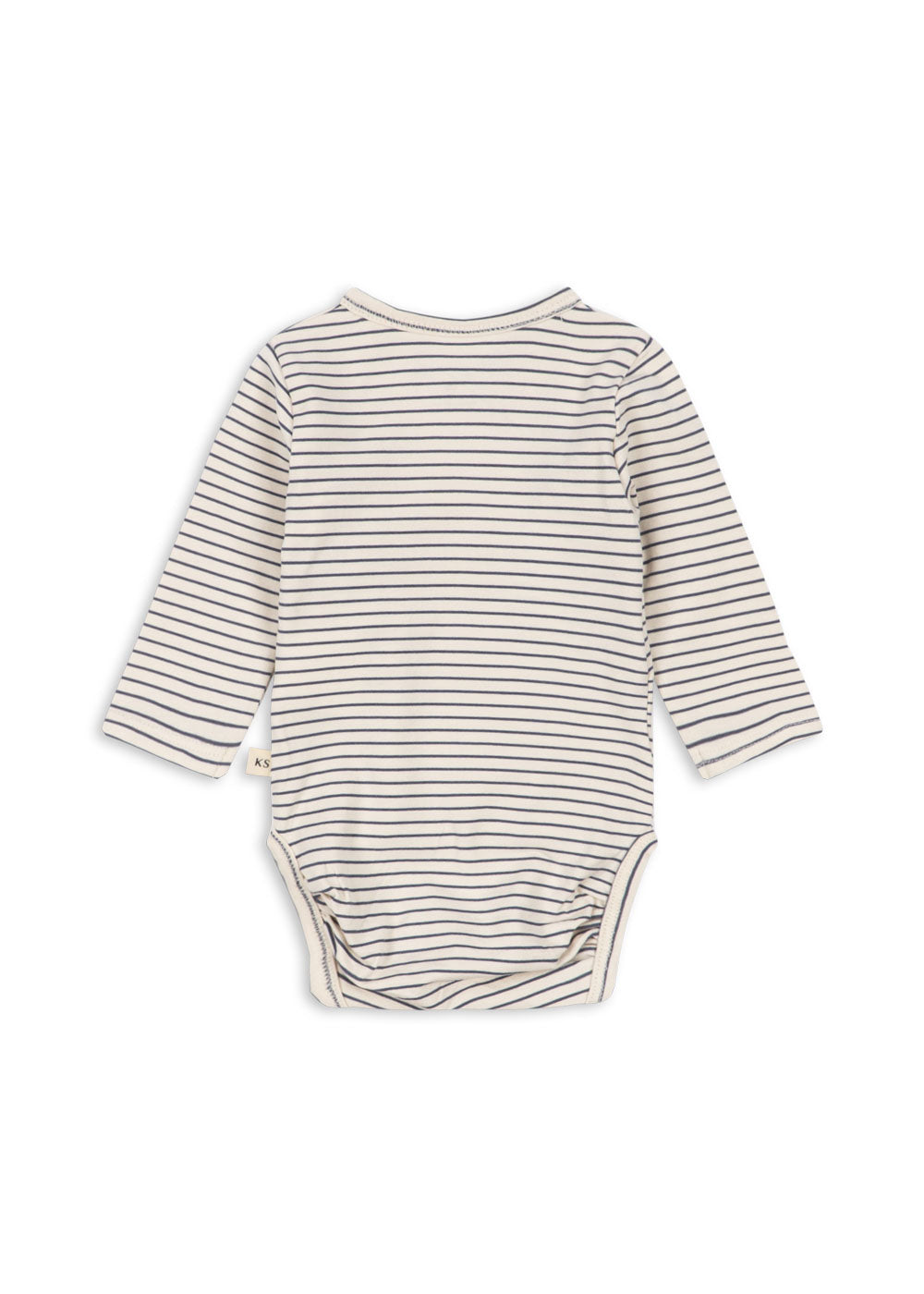 Konges Sløjd NEWBORN BODY LS - STRIPE COMO