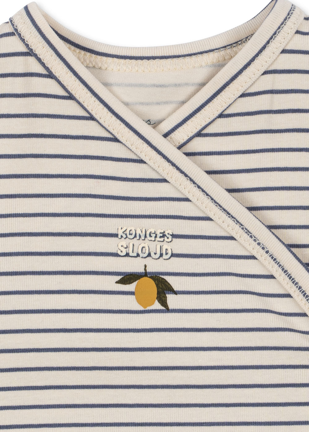 Konges Sløjd NEWBORN BODY LS - STRIPE COMO