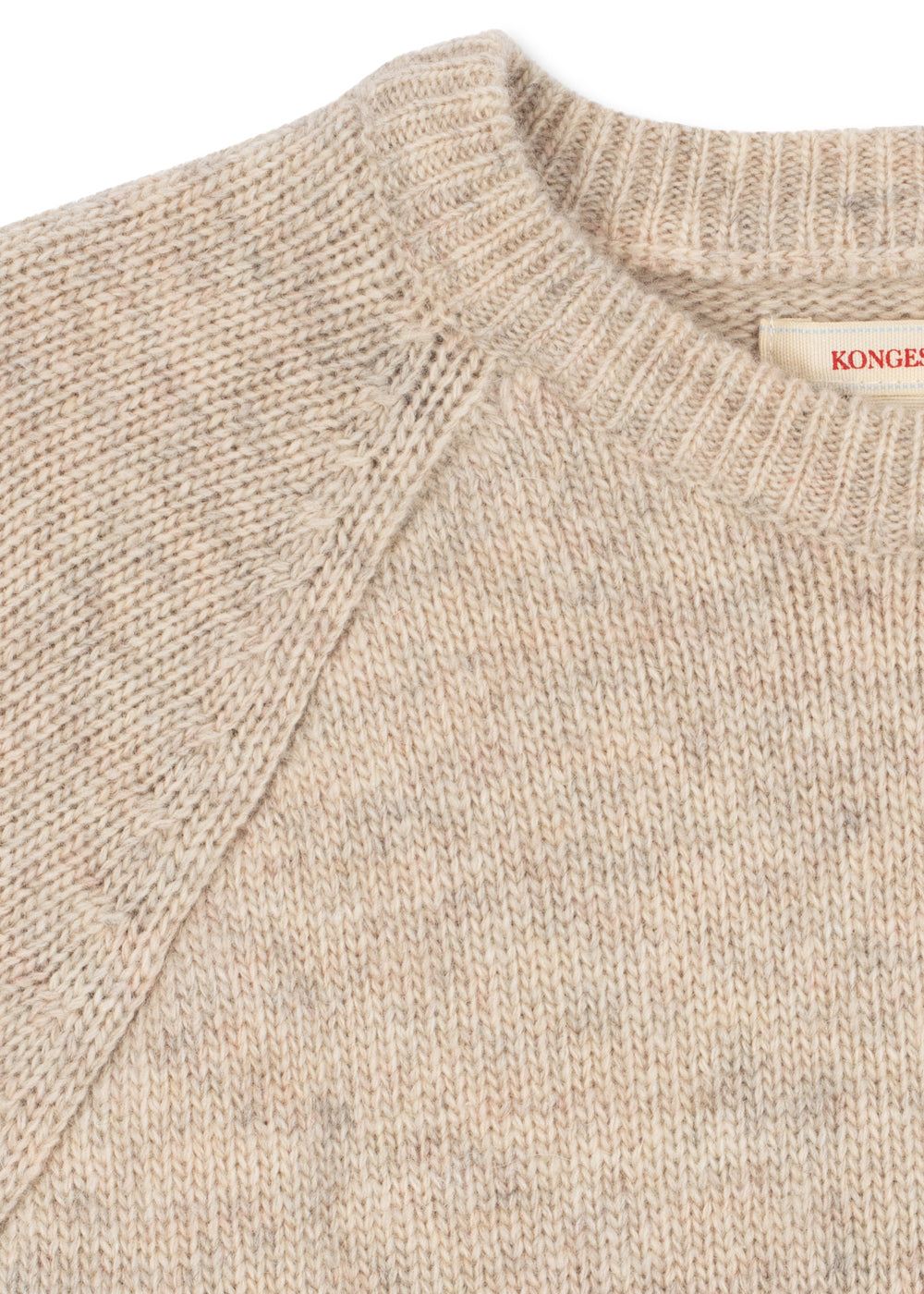 Konges Sløjd BILLI STRIK BLUSE - OFF WHITE