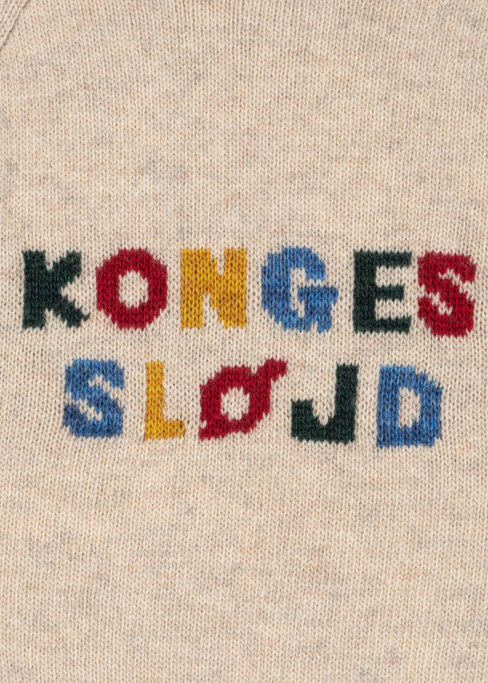 Konges Sløjd BILLI STRIK BLUSE - OFF WHITE