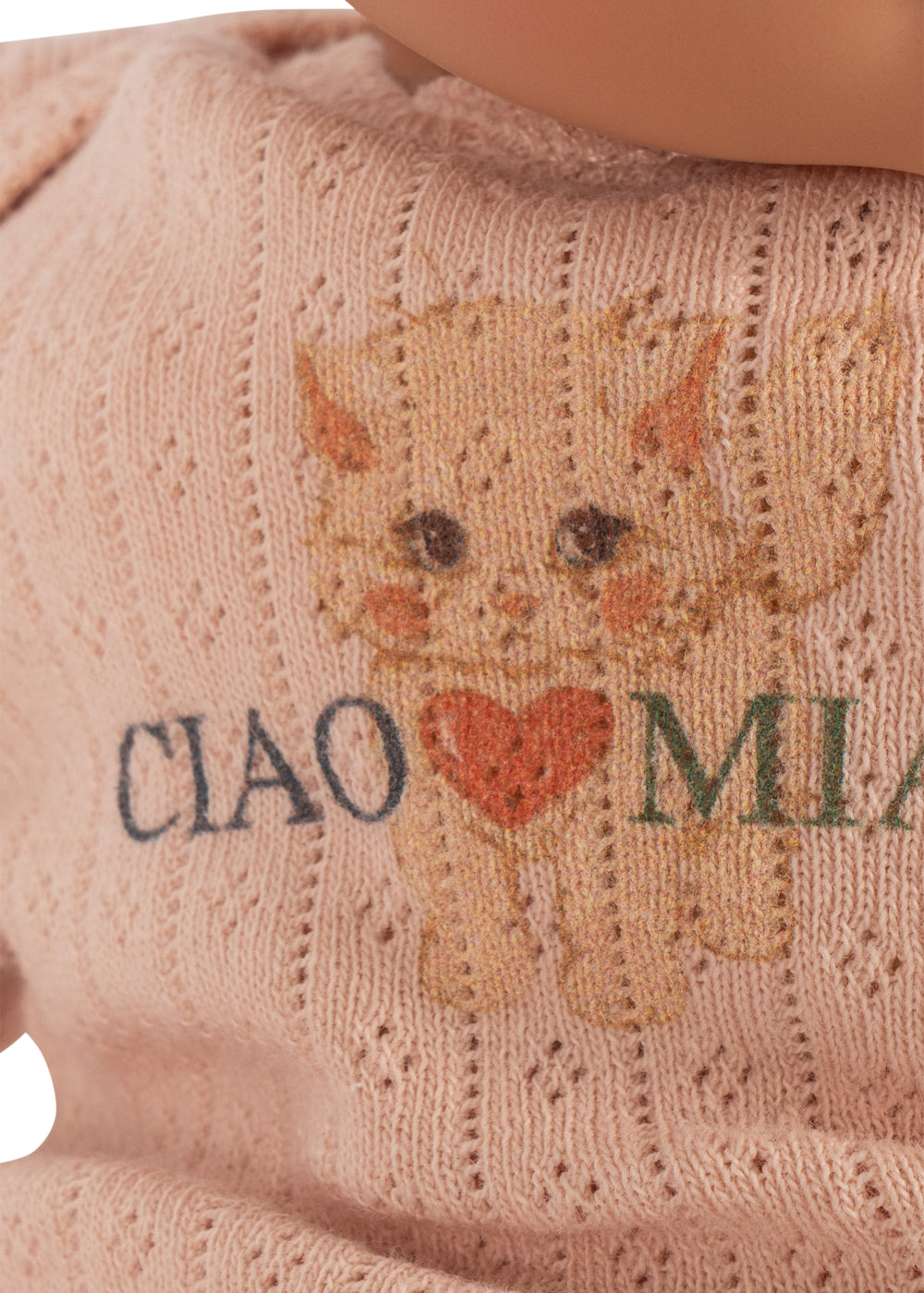Konges Sløjd CATTIE BABY DUKKE M. LIFT - CIAO MIAO ROSE