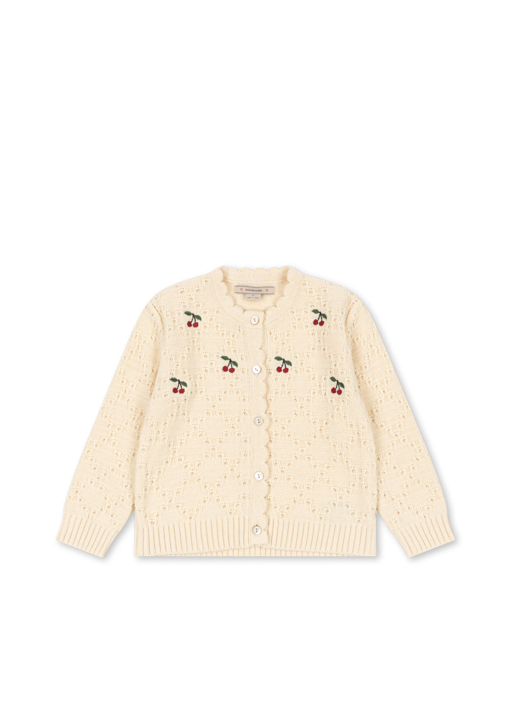 Konges Sløjd COCOLO CARDIGAN - BUTTERCREAM