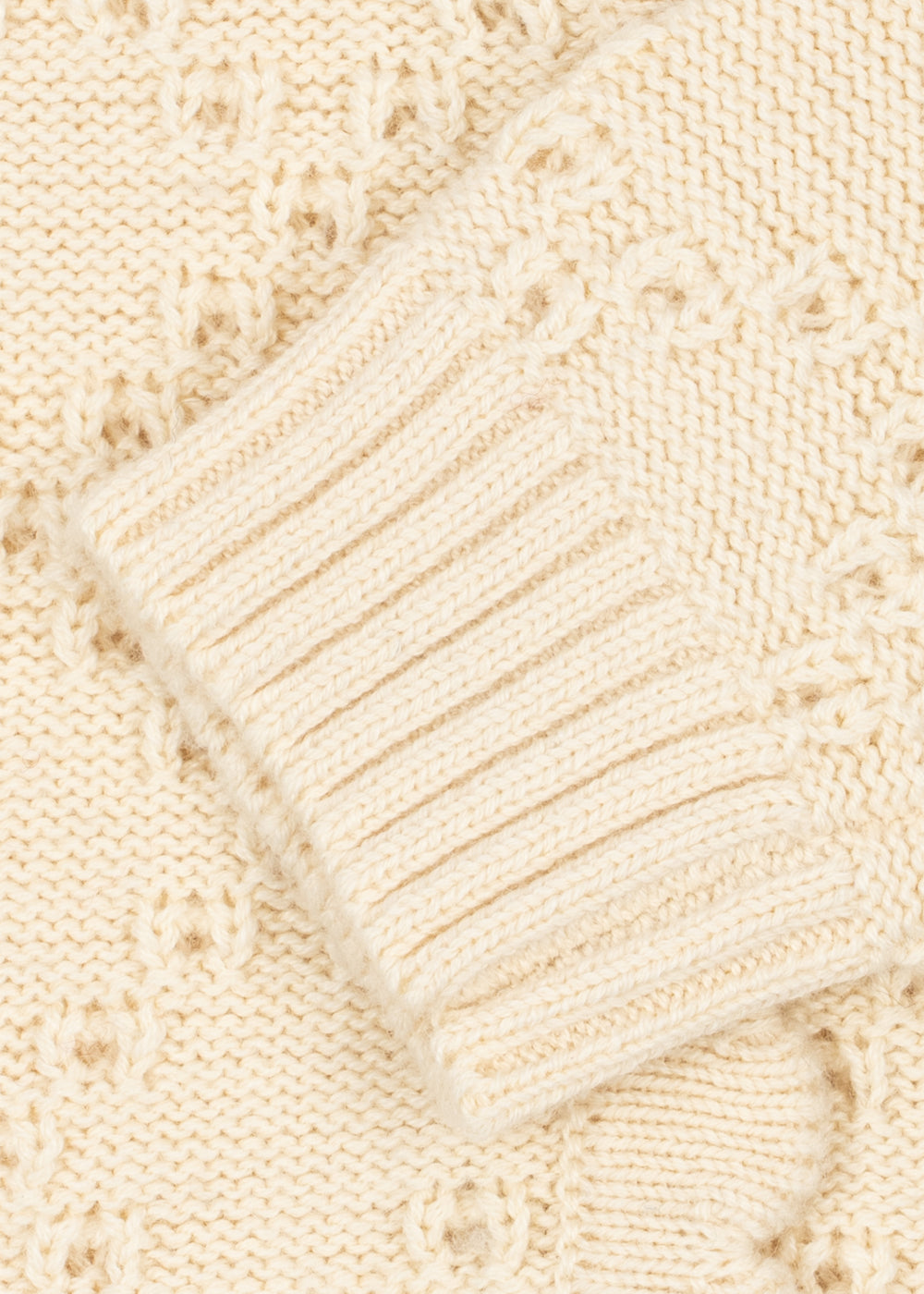 Konges Sløjd COCOLO CARDIGAN - BUTTERCREAM