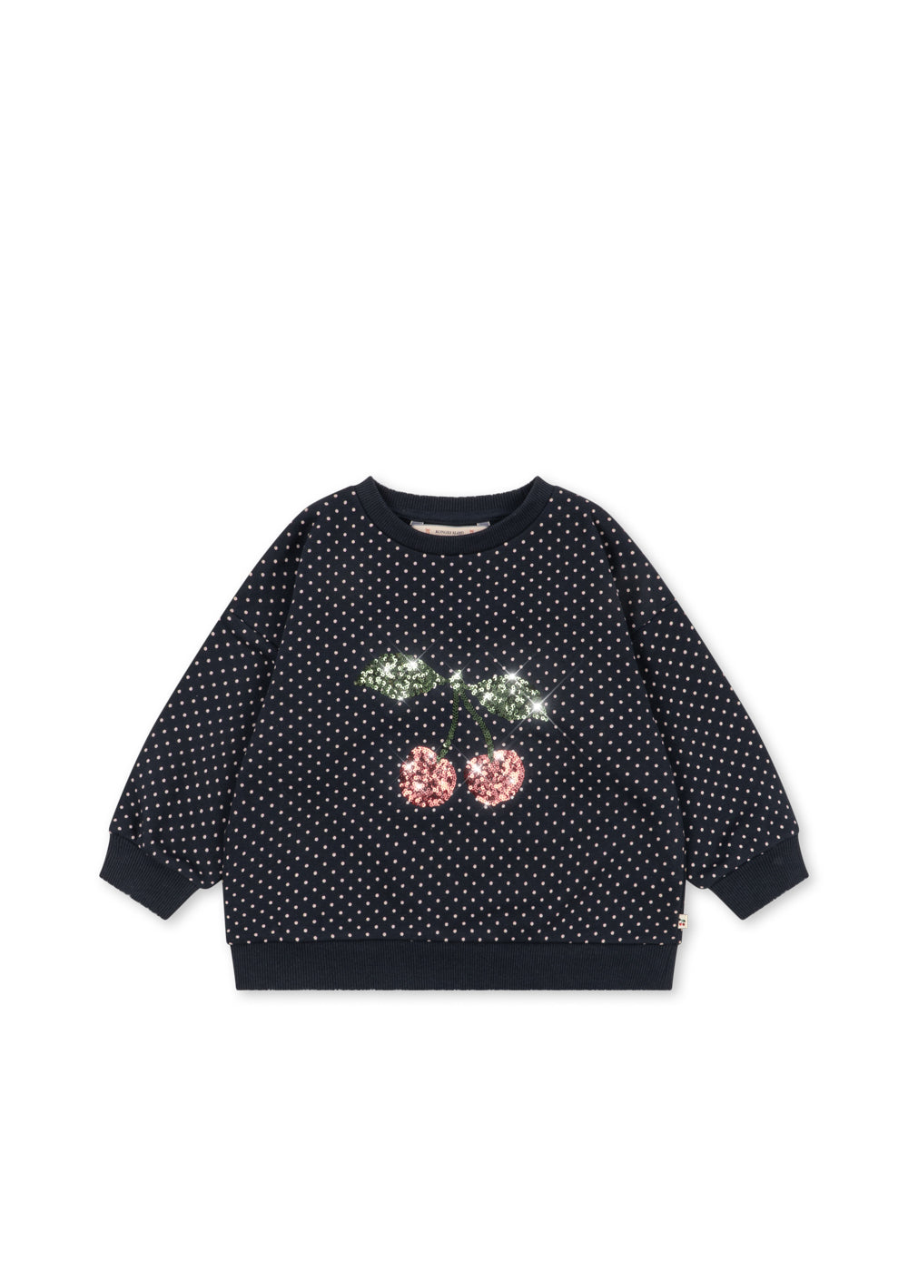 Konges Sløjd LOU DOT SEQUIN SWEATSHIRT - DOT TOUT PETITE