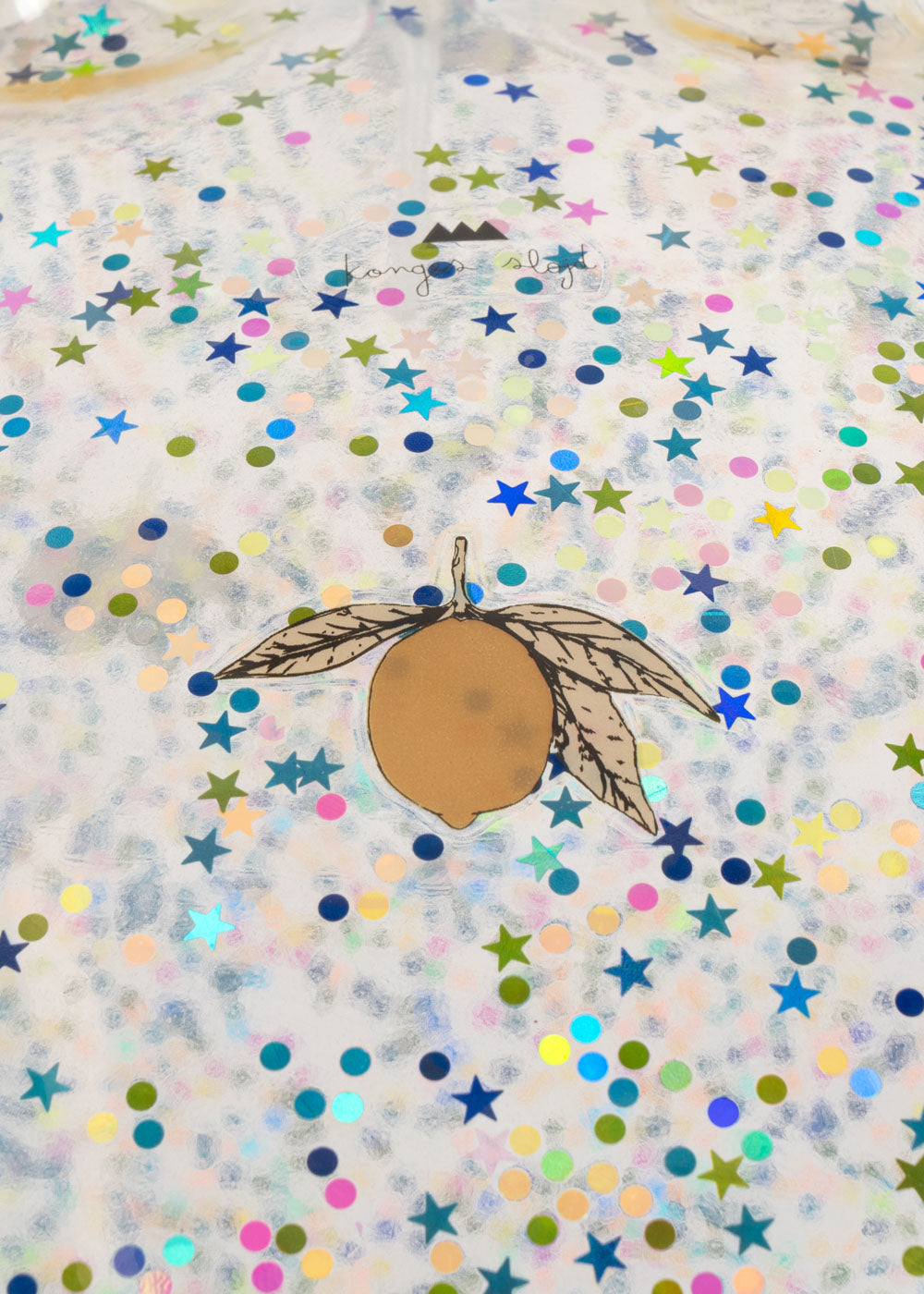 Konges Sløjd glitter HOPPEBOLD - Lemon