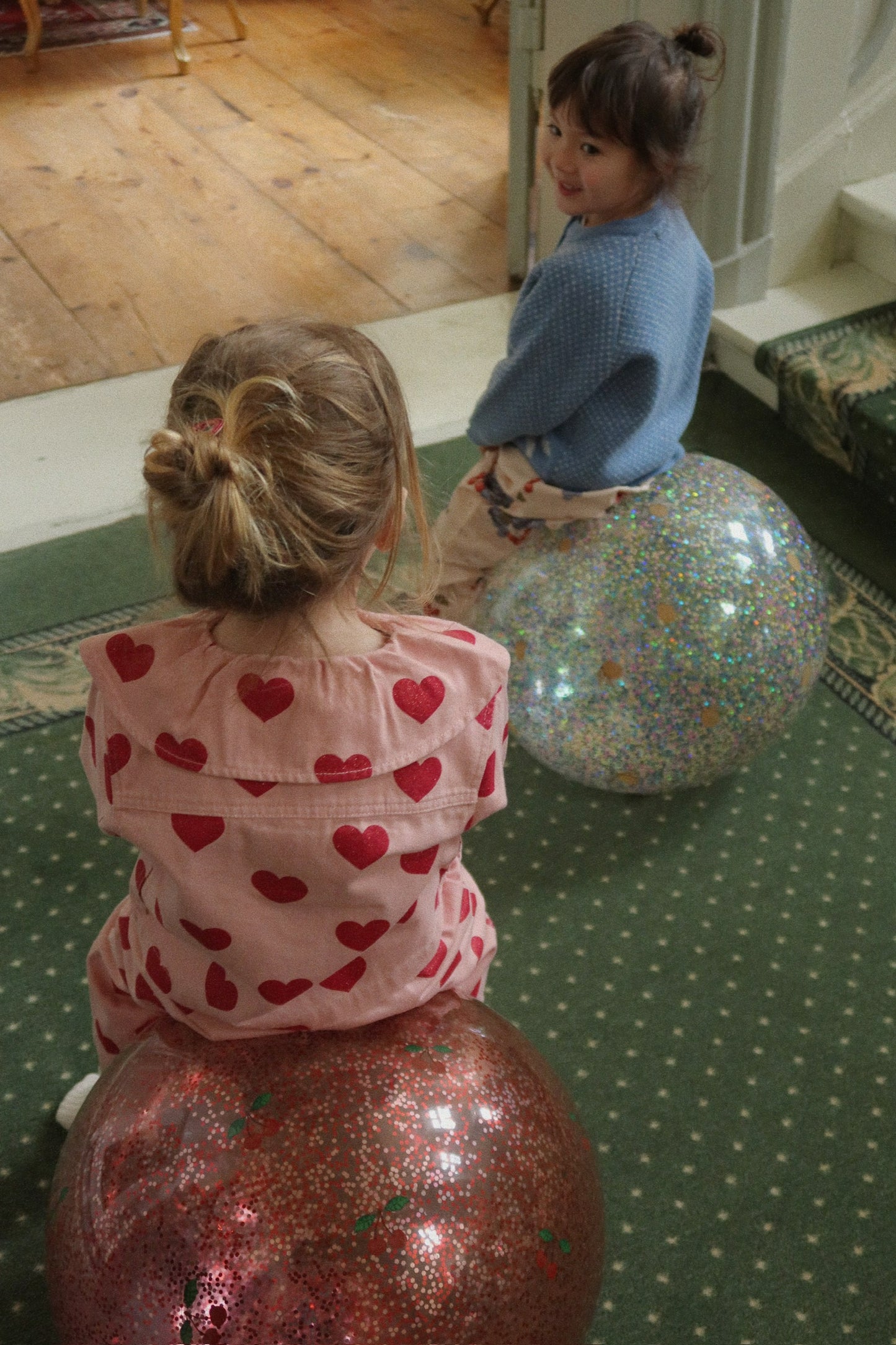 Konges Sløjd glitter HOPPEBOLD - Lemon