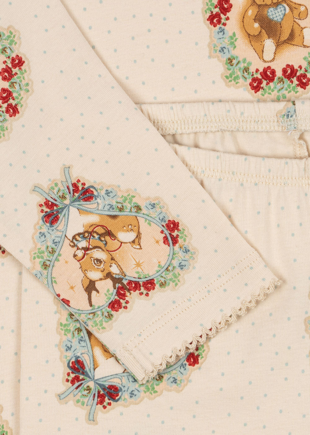 Konges Sløjd BLUSE/PANTS JULESÆT - DEER DIARY