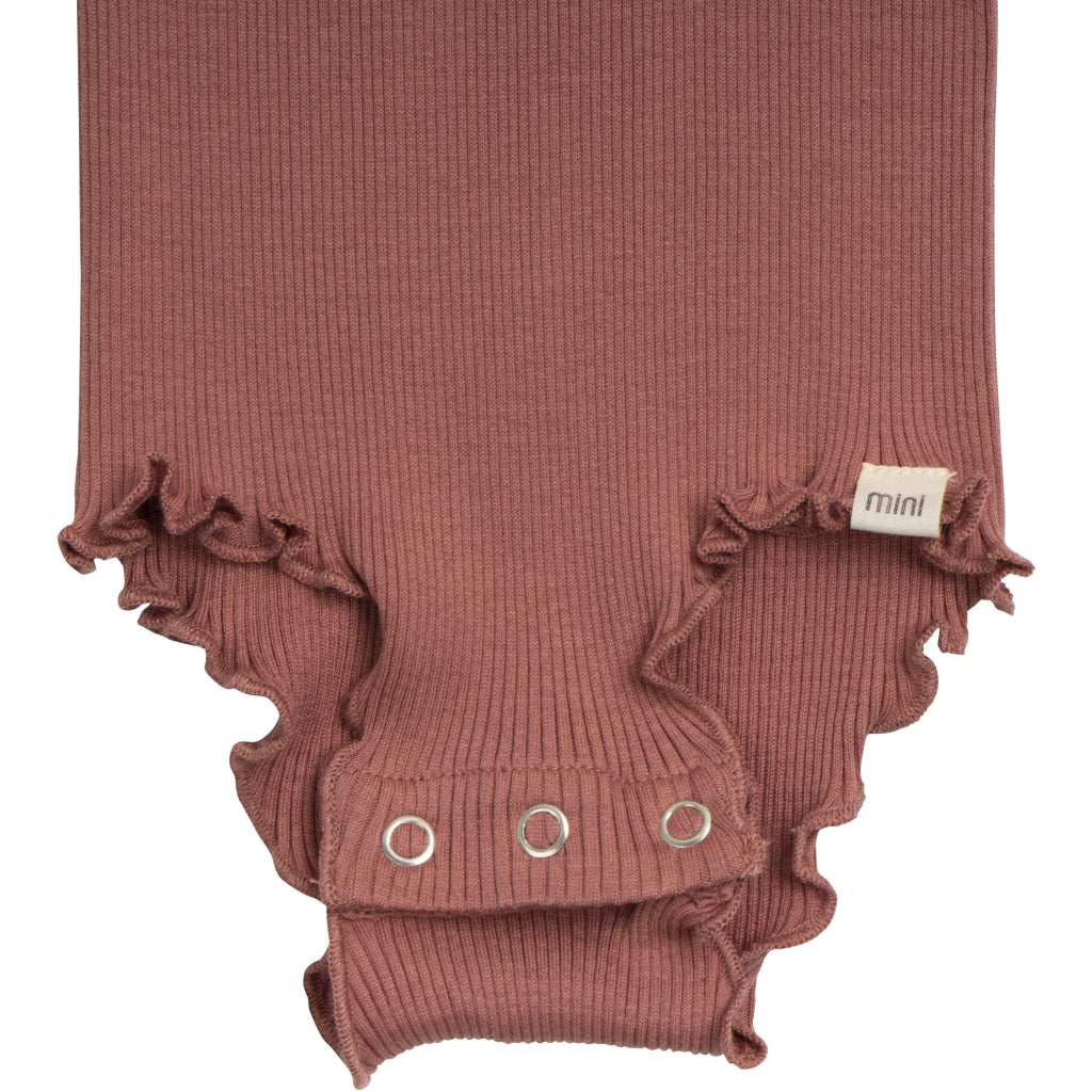 Minimalismus Barcelina Body Top - Antik Rot