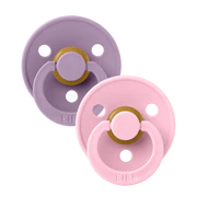 Indlæs billede til gallerivisning Bibs colour 2 pak size 2 - Lavender/Baby Pink
