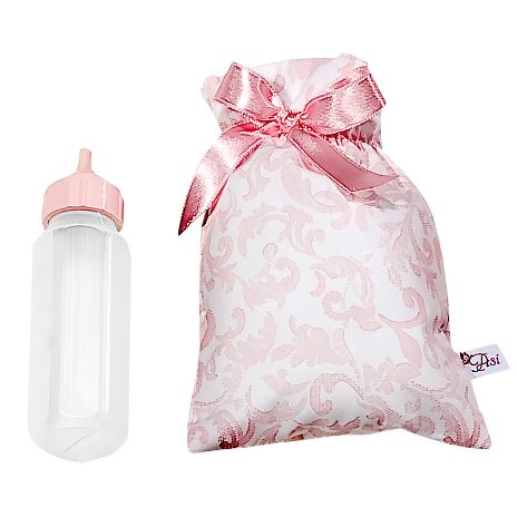 Asi Babyflasche mit Beutel - Pink