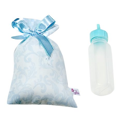 Asi Babyflasche mit Tasche - Hellblau