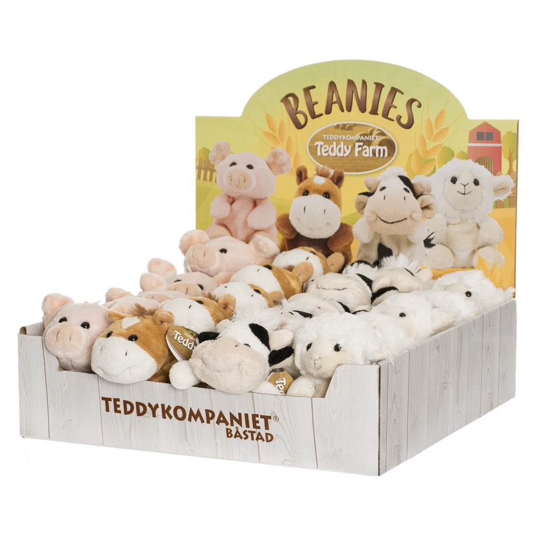 TeddyKompaniet Farm Bamser - 12 cm