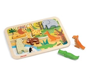 Janod-Baum-Puzzle - Zoo