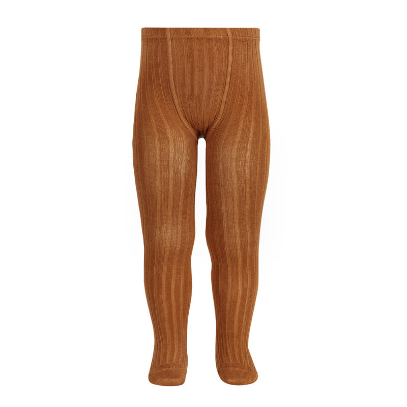 Condor Rippstrumpfhose - Zimt