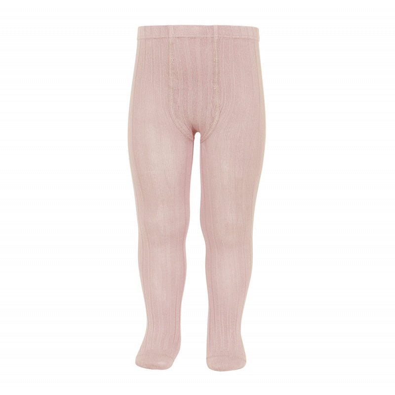 Condor Rippstrumpfhose - Altrosa