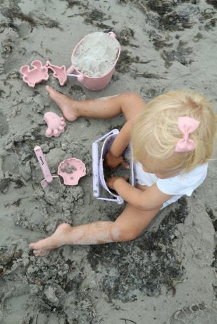 Scrunch moulds 4 stk. rosa - Strand og vand