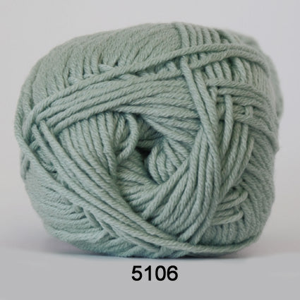Hjerte Merino Cotton - Mint