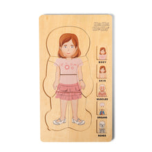 Lade das Bild in den Galerie-Viewer, MAMAMEMO My Body Puzzle - Mädchen
