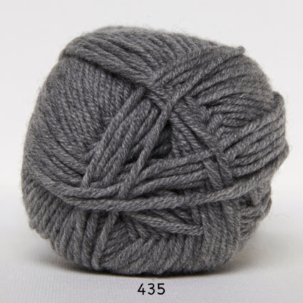 Hjerte Merino Cotton - Grå