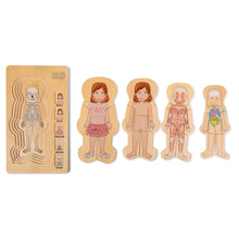 Lade das Bild in den Galerie-Viewer, MAMAMEMO My Body Puzzle - Mädchen
