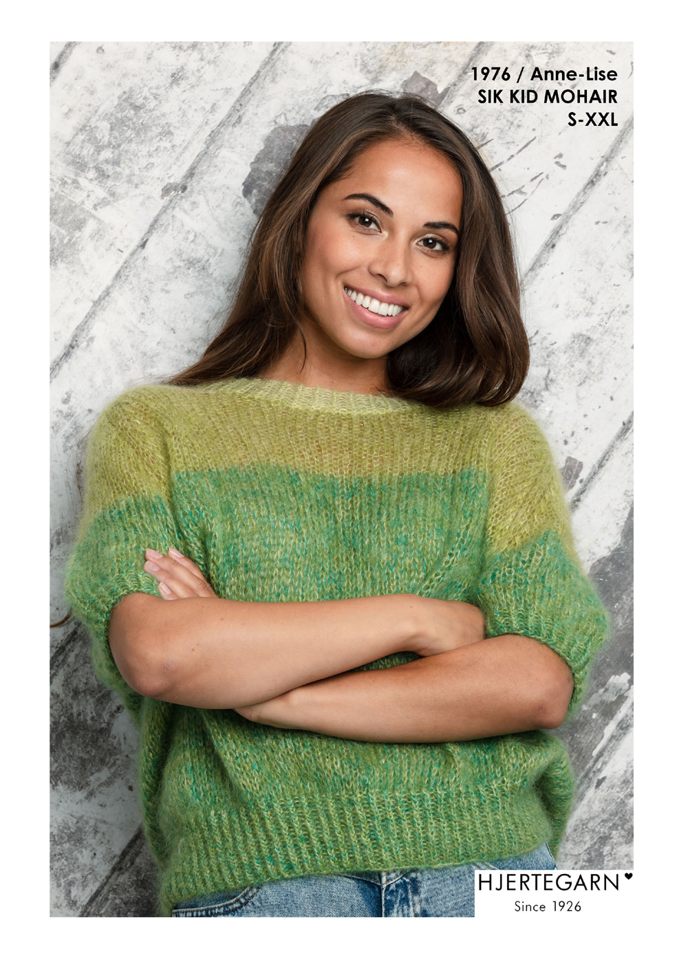 Herzmuster Anne-Lise Kurzarmstrick - Gr S-XXL