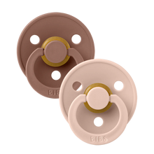 Indlæs billede til gallerivisning BIBS Colour 2 PAK Latex Size 3 - Woodchuck/Blush
