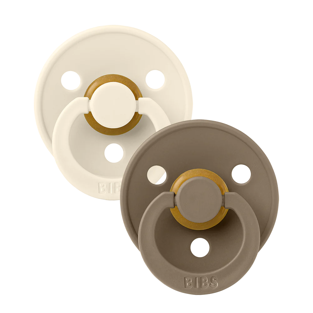 BIBS Colour 2 PAK Latex Str. 2 - Ivory/Dark Oak
