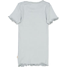 Indlæs billede til gallerivisning Wheat Rib T-Shirt Lace SS - Dusty Dove
