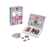 Lade das Bild in den Galerie-Viewer, Janod Girl Dress Up Magnetbuch
