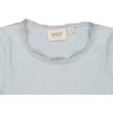 Indlæs billede til gallerivisning Wheat Rib T-Shirt Lace SS - Dusty Dove
