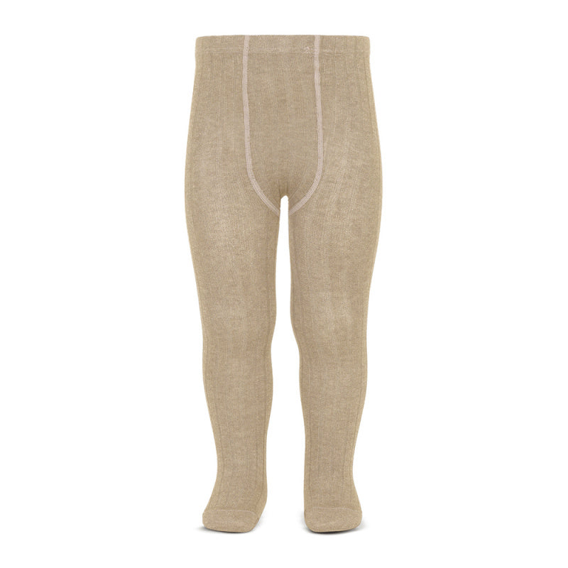 Condor Rippstrumpfhose - Nougat