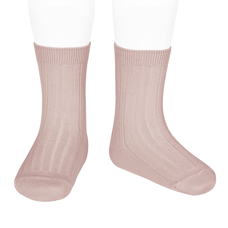 Condor Rippsocken - Altrosa