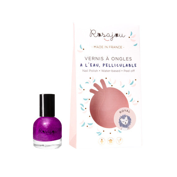 Rosajou Neglelak Royal - Lilla glimmer 6 ml.